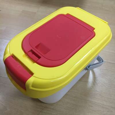 plastic pet food container with different sizes, high quality